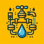 plumbing pipes water droplet